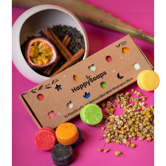 Mini Shampoo Bars HappySoaps Partners (NL)